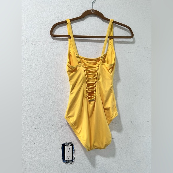 MICHAEL Michael Kors Sunshine Yellow swimsuit - Picture 2 of 16